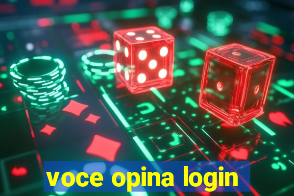 voce opina login